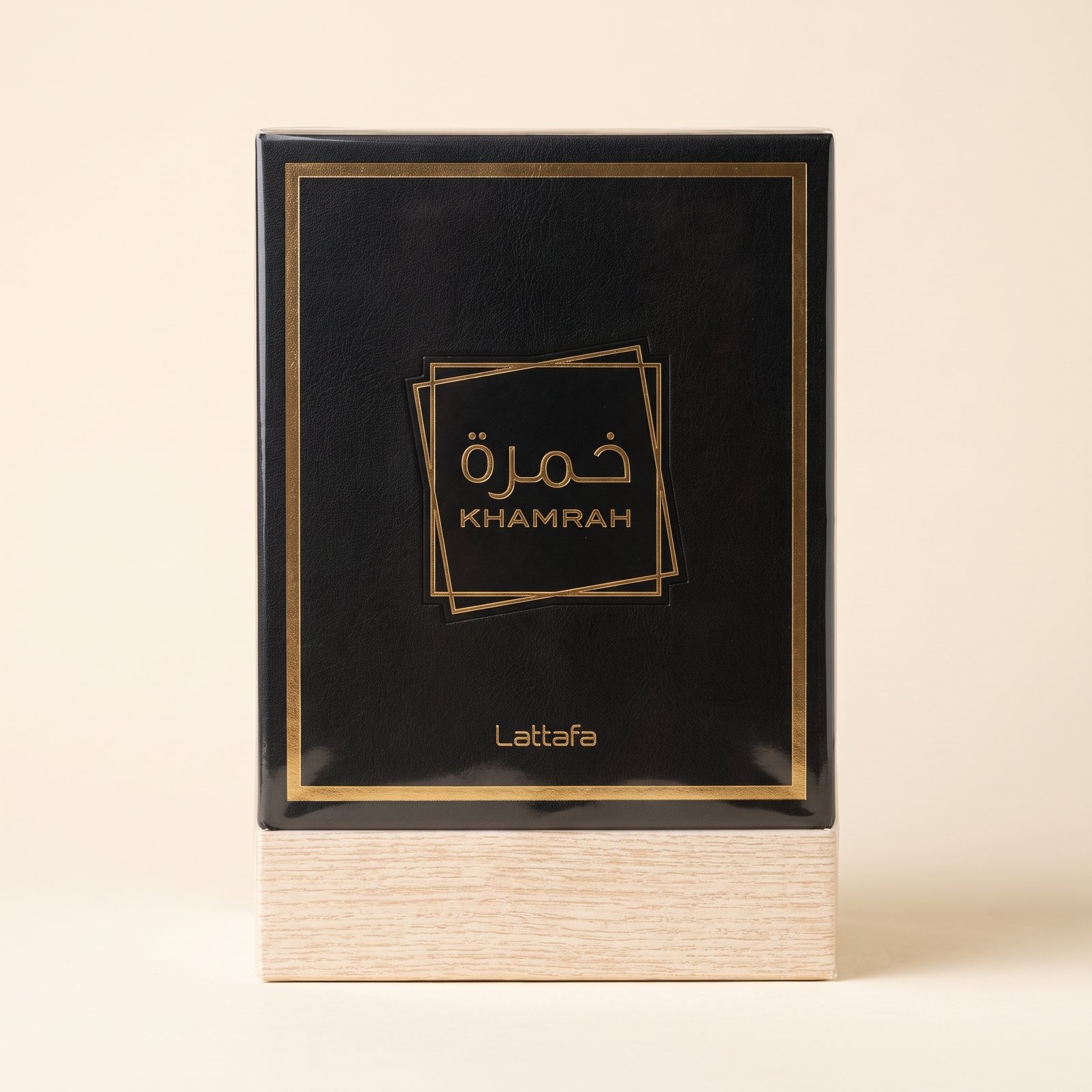 Lattafa Khamrah EDP 100ml in its original Lattafa packaging